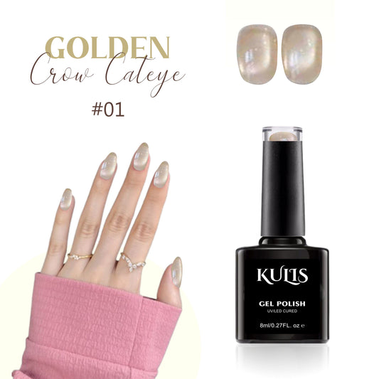 Kulis - Golden Crow Magnetic UV Gel Polish No.01