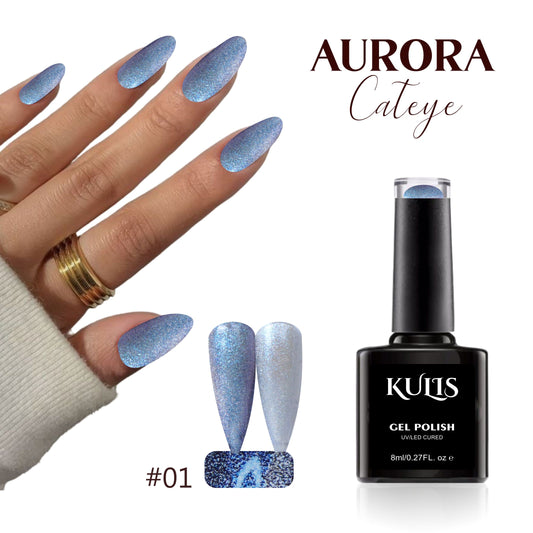 Kulis- Aurora Cateye UV Gel Polish - 01