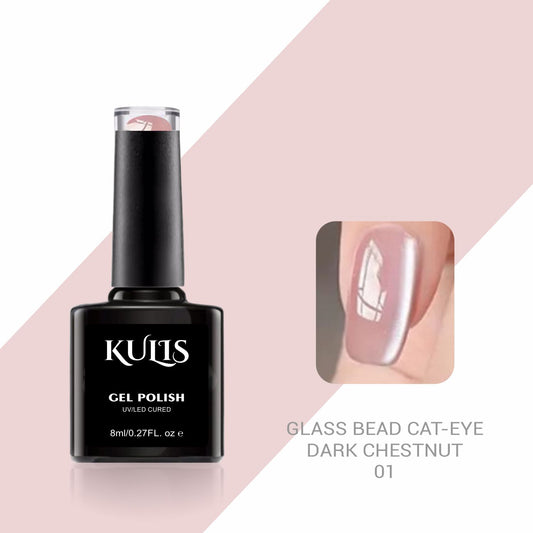 Kulis - Glass Bead Cat-Eye UV Gel Polish | Magnetic Gel Polish No.01