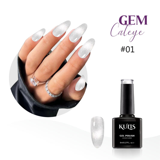 Kulis - Gem Cateye UV Gel Nail Polish No.01
