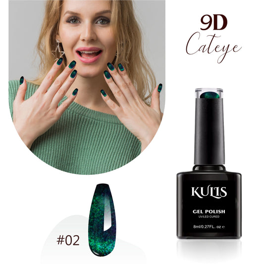 Kulis - 9D Cateye UV Gel Polish - 02