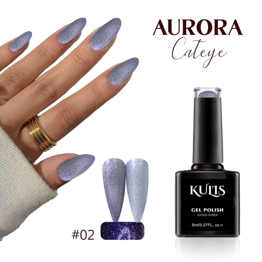Kulis- Aurora Cateye UV Gel Polish - 02