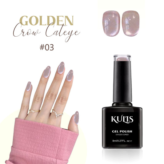 Kulis - Golden Crow Magnetic UV Gel Polish No.03