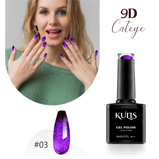 Kulis - 9D Cateye UV Gel Polish - 03