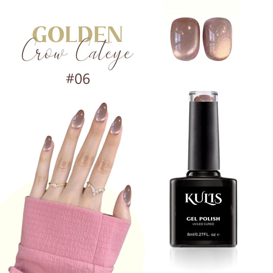Kulis - Golden Crow Magnetic UV Gel Polish No.06