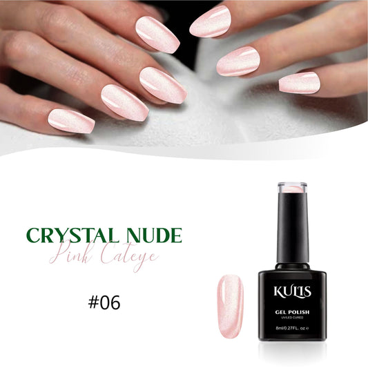 Kulis - Crystal Nude Pink Cateye - 06
