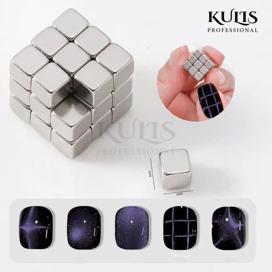 Kulis - Cube Cateye Magnet (Pack of 27Pcs)