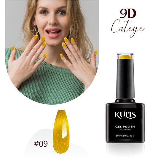 Kulis - 9D Cateye UV Gel Polish - 09