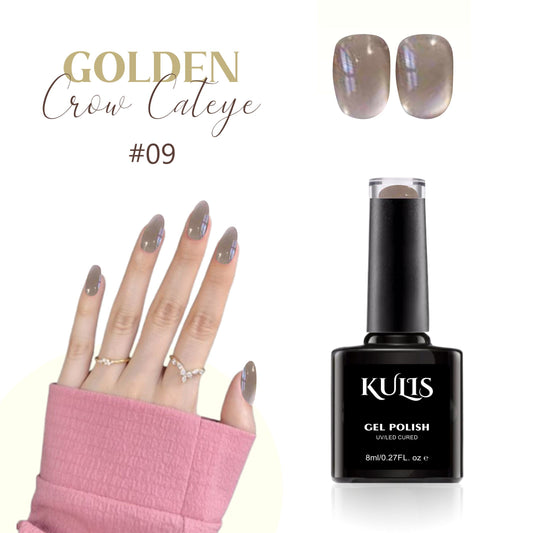 Kulis - Golden Crow Magnetic UV Gel Polish No.09