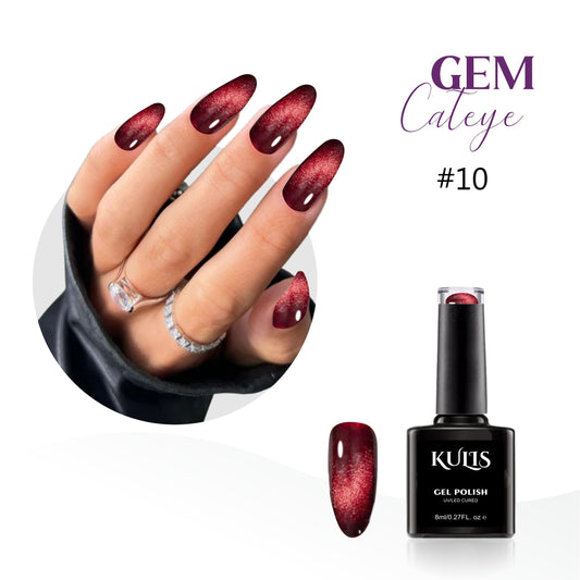 Kulis - Gem Cateye UV Gel Nail Polish No.10