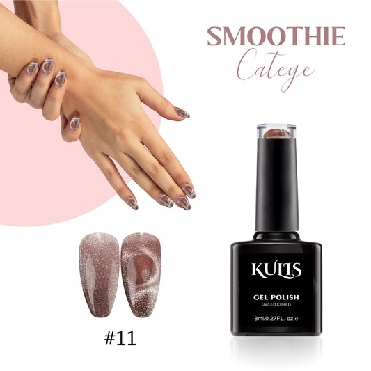 Kulis - Smoothie Cateye UV Gel Polish - Copper Rust - 11