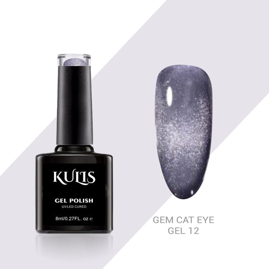 Kulis - Gem Cateye UV Gel Nail Polish No.12