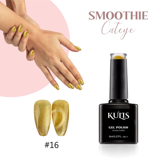 Kulis - Smoothie Cateye UV Gel Polish - Leather - 16