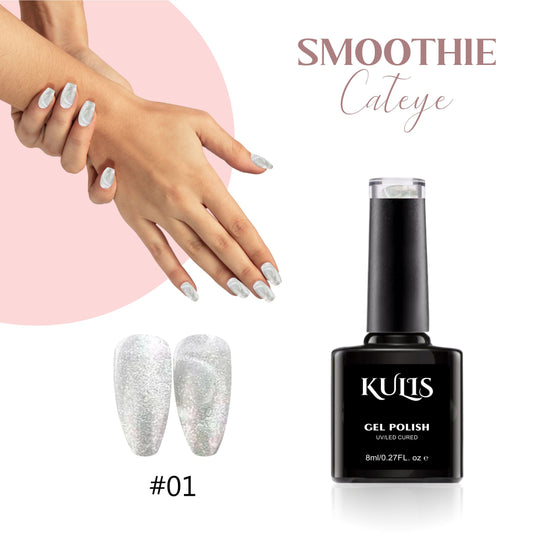 Kulis - Smoothie Cateye UV Gel Polish - Grey Goose - 01