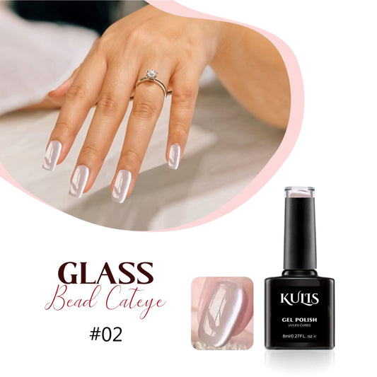Kulis - Glass Bead Cat-Eye UV Gel Polish | Magnetic Gel Polish No.02