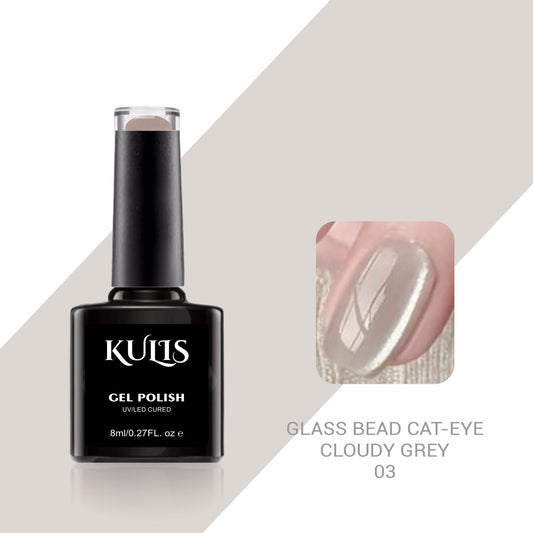 Kulis - Glass Bead Cat-Eye UV Gel Polish | Magnetic Gel Polish No.03