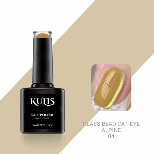 Kulis - Glass Bead Cat-Eye UV Gel Polish | Magnetic Gel Polish No.04