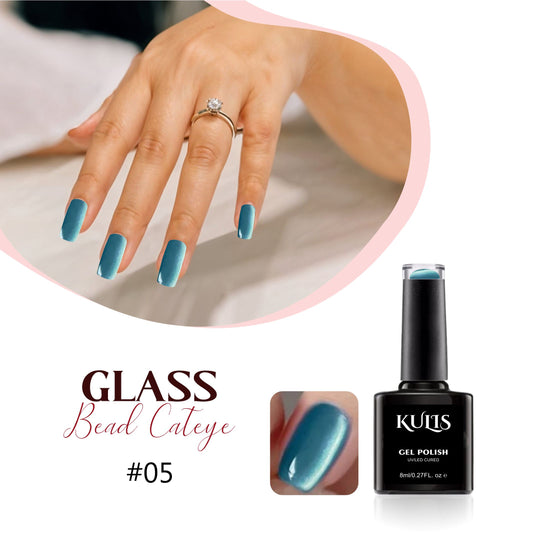 Kulis - Glass Bead Cat-Eye UV Gel Polish | Magnetic Gel Polish No.05