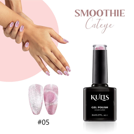 Kulis - Smoothie Cateye UV Gel Polish -Pink Rose - 05