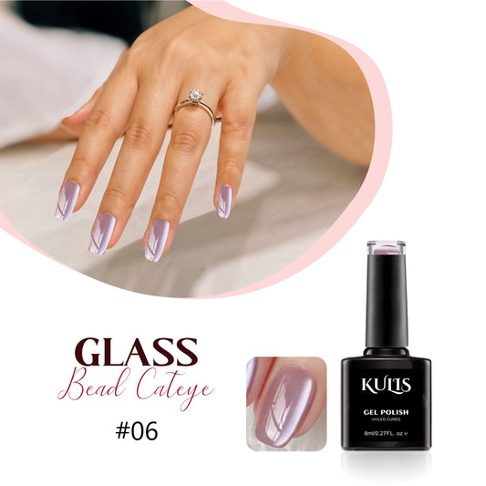 Kulis - Glass Bead Cat-Eye UV Gel Polish | Magnetic Gel Polish No.06