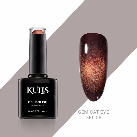 Kulis - Gem Cateye UV Gel Nail Polish No.08