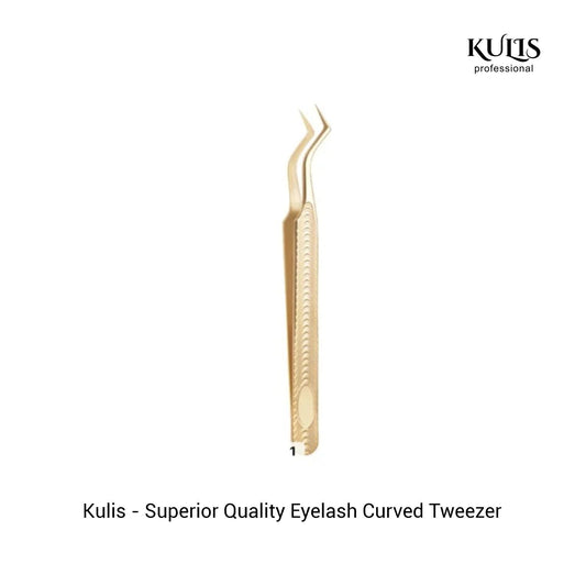 Kulis - Superior Quality Eyelash Curved Tweezer