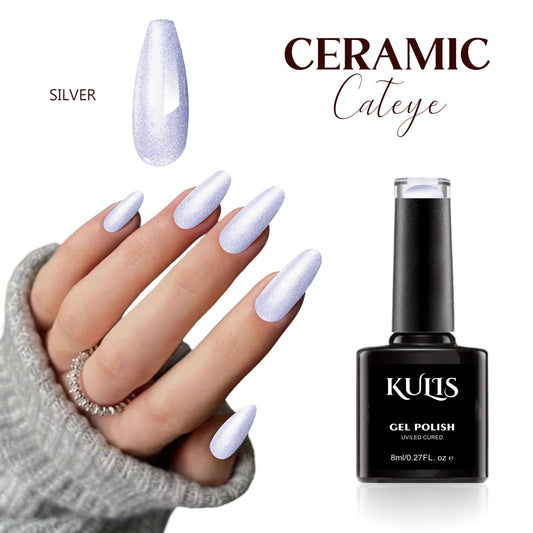 Kulis - Ceramic Cat eye - Silver