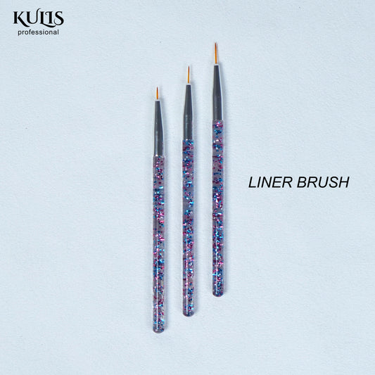Kulis -Liner Brush Set of 3