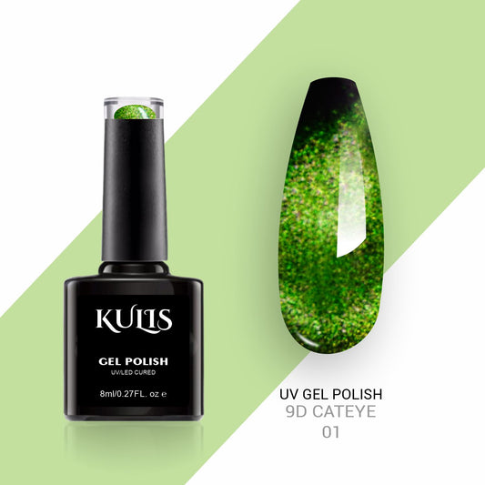 Kulis - 9D Cateye UV Gel Polish - 01