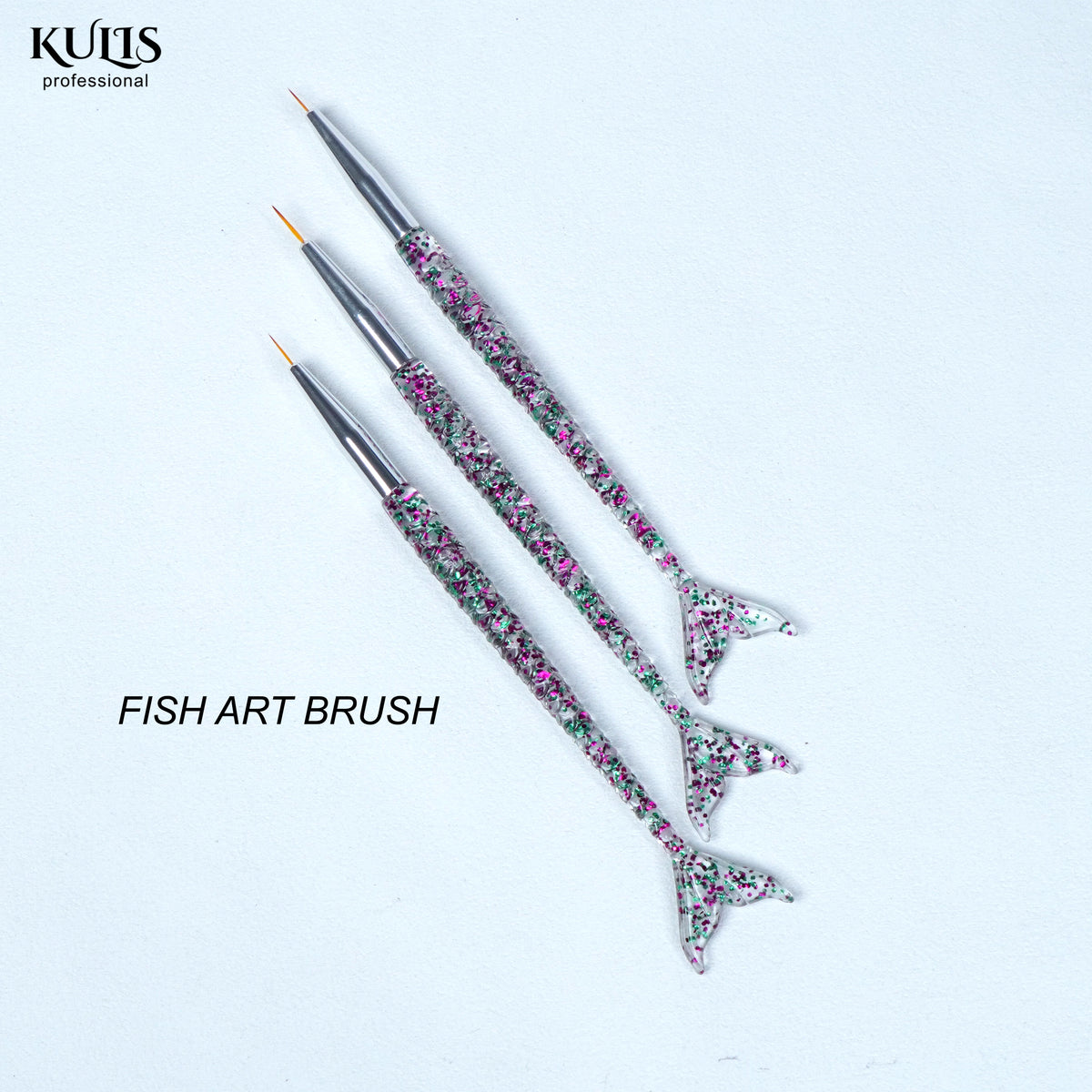 Kulis - Fish Art Brush Set of 3