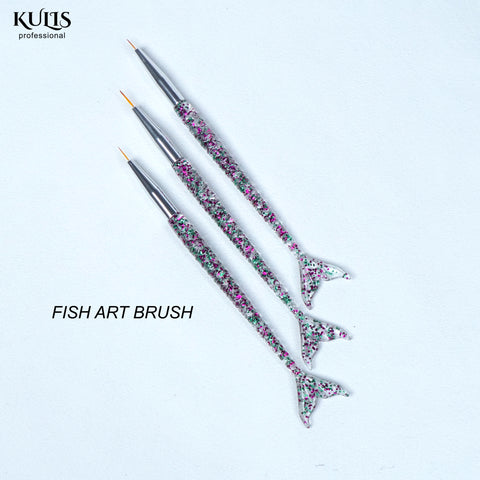 Kulis - Fish Art Brush Set of 3