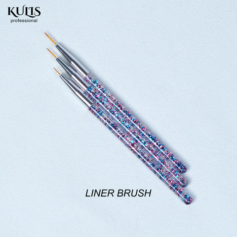 Kulis -Liner Brush Set of 3