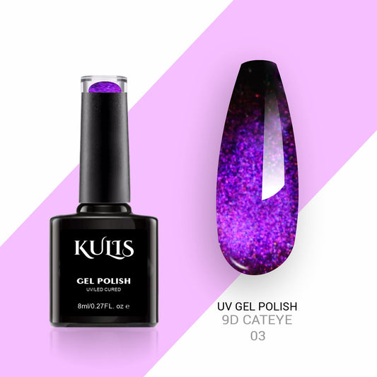 Kulis - 9D Cateye UV Gel Polish - 03