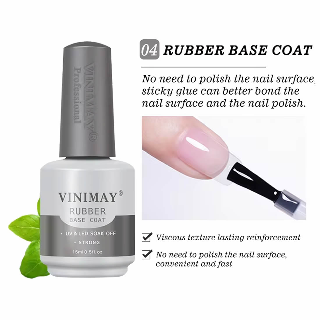 VINIMAY® Professional Nail Grooming Gel including Top &amp; Base, Primer &amp; Dehydrator, Diamond Top Coat and Many More