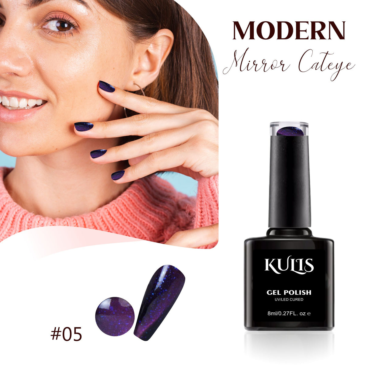 Kulis - Modern Mirror Cateye UV Gel Polish - 05