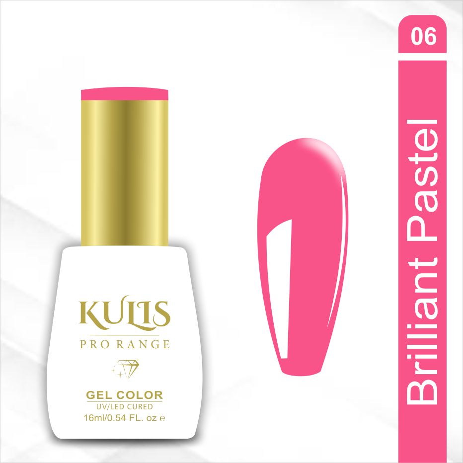 Kulis Pro Range UV Gel Nail Polish | Premium Soak-Off UV/LED Cured Gel 16ml (1 to 60 Shades)