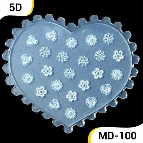 Kulis 5D Silicon Molds for Nail Art Designing