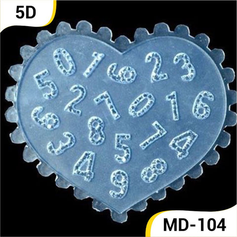 Kulis 5D Silicon Molds for Nail Art Designing