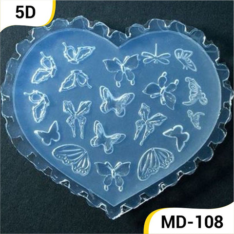 Kulis 5D Silicon Molds for Nail Art Designing