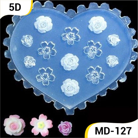 Kulis 5D Silicon Molds for Nail Art Designing