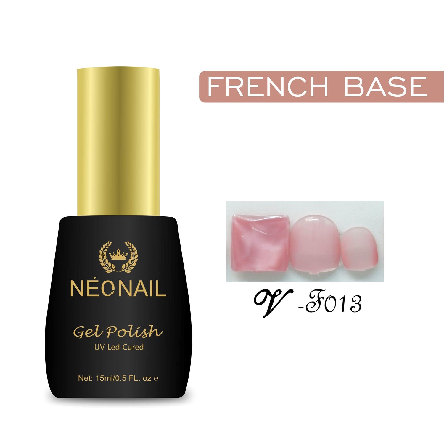 NEONAIL French UV Base Color 15ml | Soak-Off UV/LED Cured Base Gel (18 Color Shades)