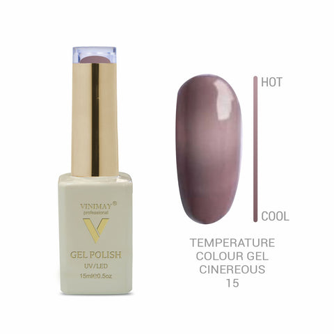 Vinimay - Thermal Gel Polish - 15 - Cinereous