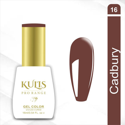 Kulis Pro Range UV Gel Nail Polish | Premium Soak-Off UV/LED Cured Gel 16ml (1 to 60 Shades)