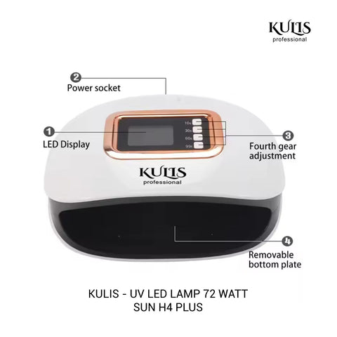 Kulis - UV Led Lamp SUN H4 PLUS- 72W