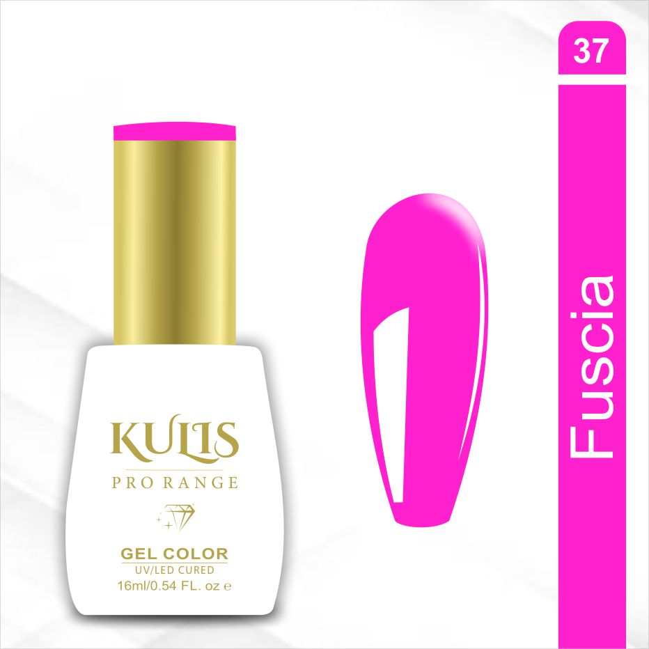 Kulis Pro Range UV Gel Nail Polish | Premium Soak-Off UV/LED Cured Gel 16ml (1 to 60 Shades)