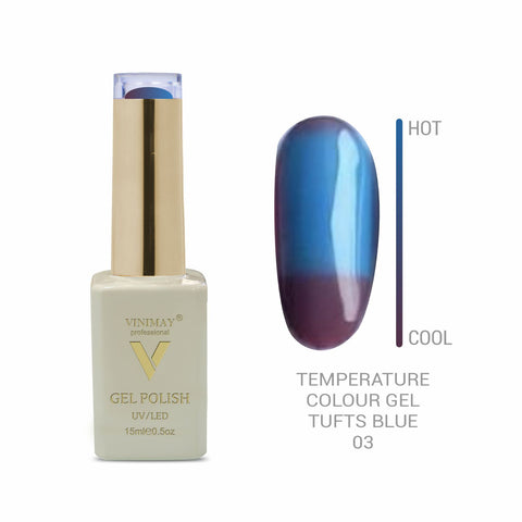 Vinimay - Thermal Gel Polish - 03 - Tufts Blue