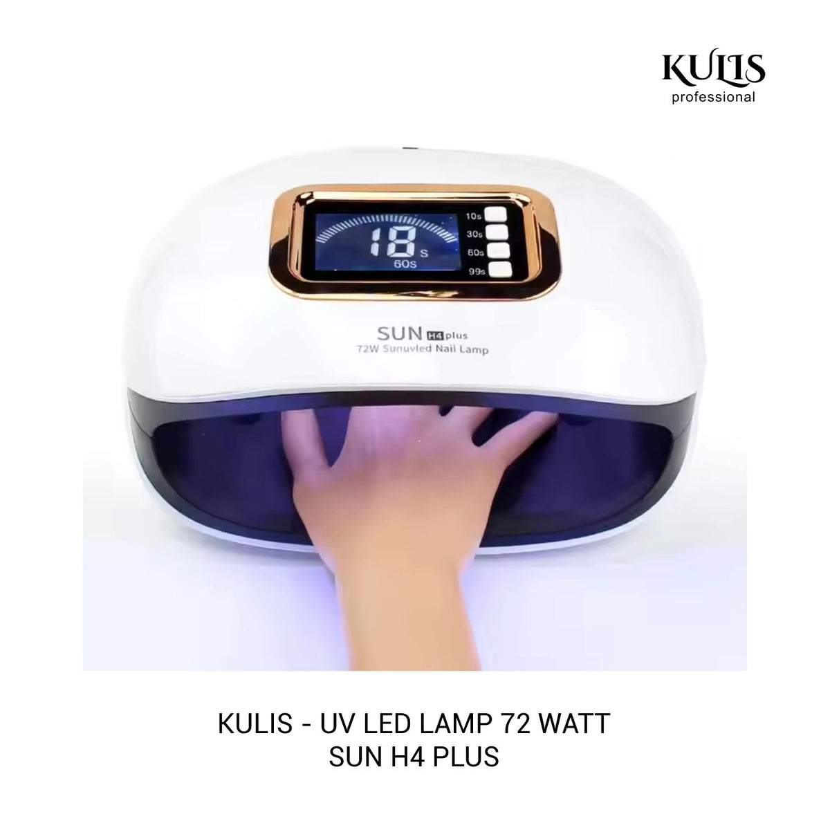 Kulis - UV Led Lamp SUN H4 PLUS- 72W