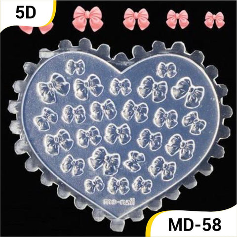 Kulis 5D Silicon Molds for Nail Art Designing