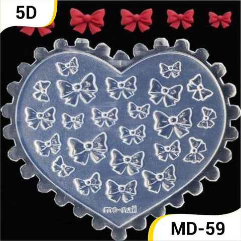 Kulis 5D Silicon Molds for Nail Art Designing