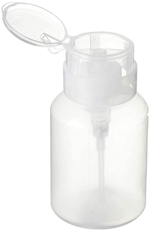 Kulis Acetone Empty Pump Dispenser for Nail Polish Remover Liquid Bottle (1pcs)